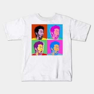 PogChampWarhol Kids T-Shirt